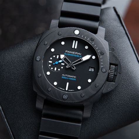 carbotech panerai|panerai carbotech 42mm submersible.